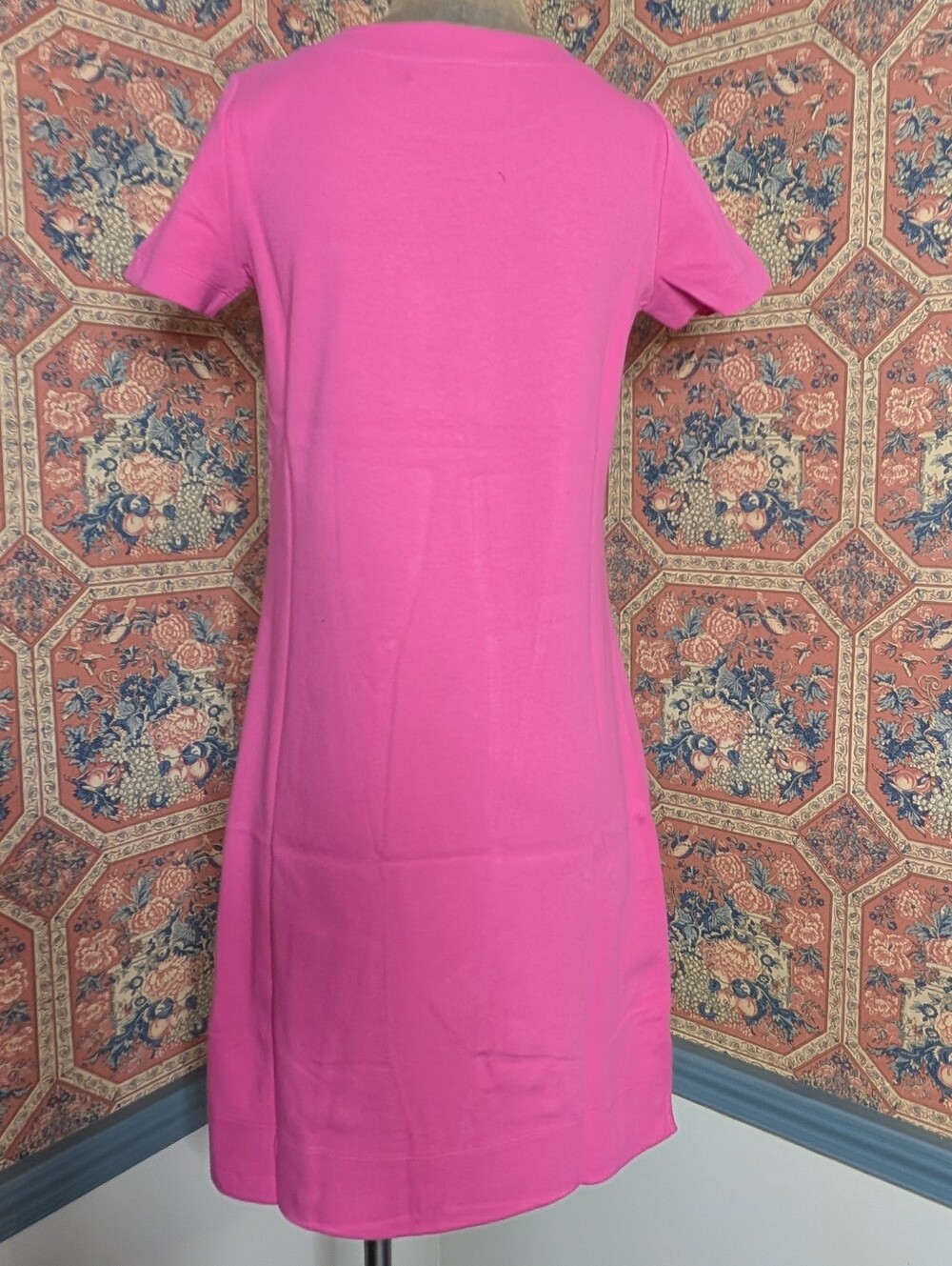 Talbots Hibiscus Short Sleeve TEE Dress - Picture 2 of 7